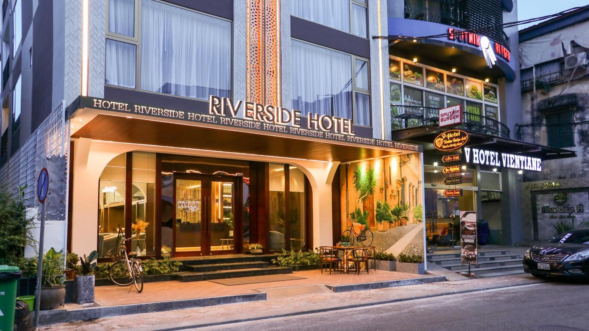 Riverside Hotel Vientiane Esterno foto