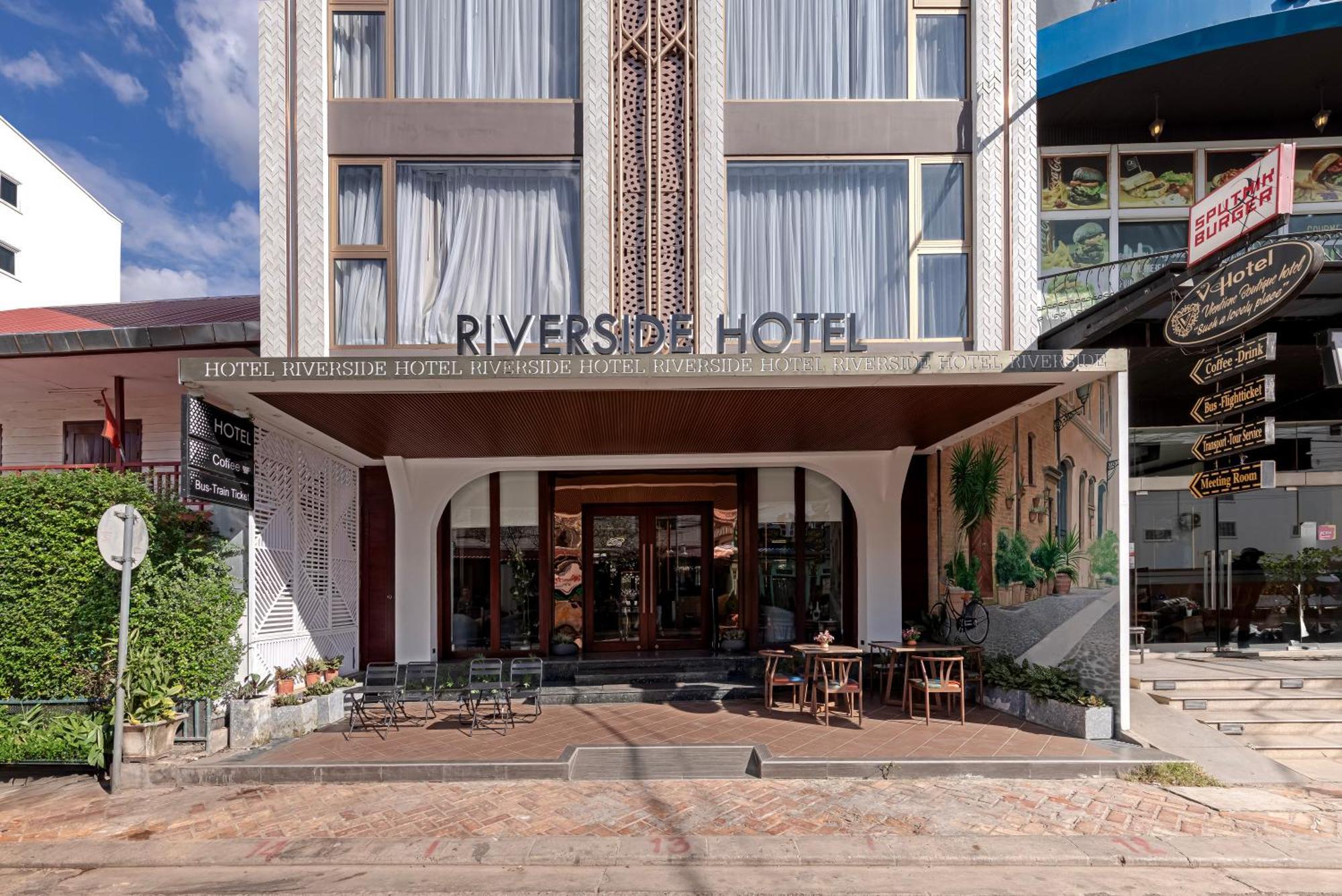 Riverside Hotel Vientiane Esterno foto